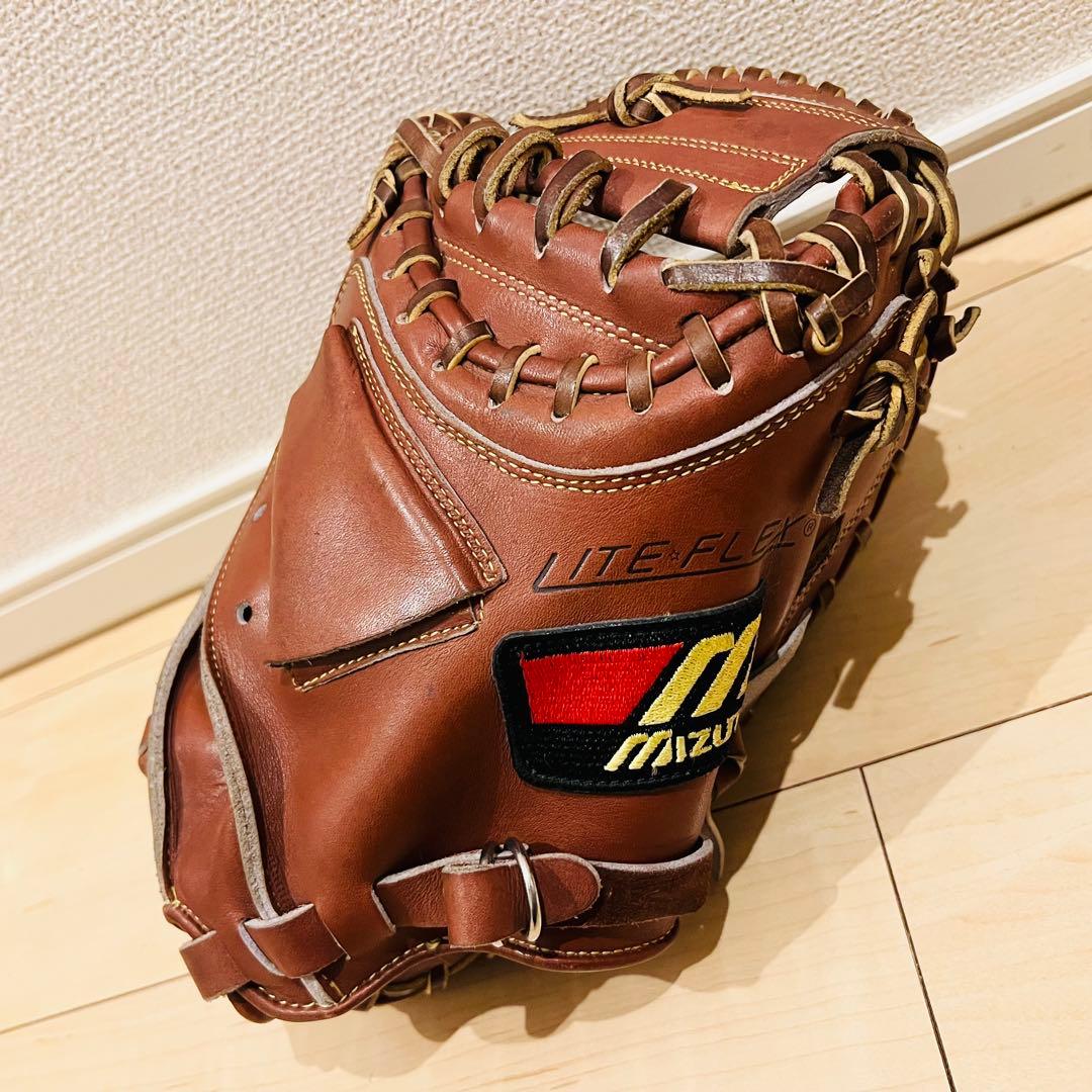 MIZUNO ミズノ ワールドウィン キャッチャーミット ブラウン