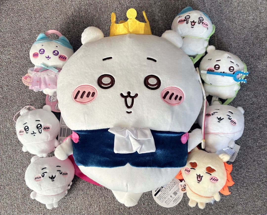 ちいかわぬいぐるみ&マスコット8点セット