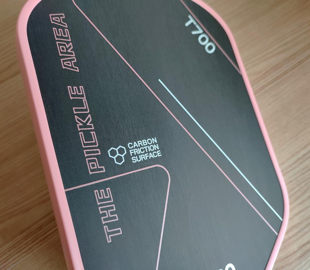 2個セット ピックルボール パドル T700生カーボンファイバー 青 ピンク