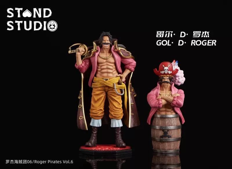 ワンピース STAND ゴールDロジャー ガレージキット ガレキ スタチュー