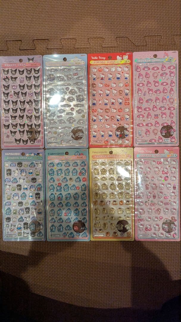 ボンボンドロップシールミニ　サンリオ