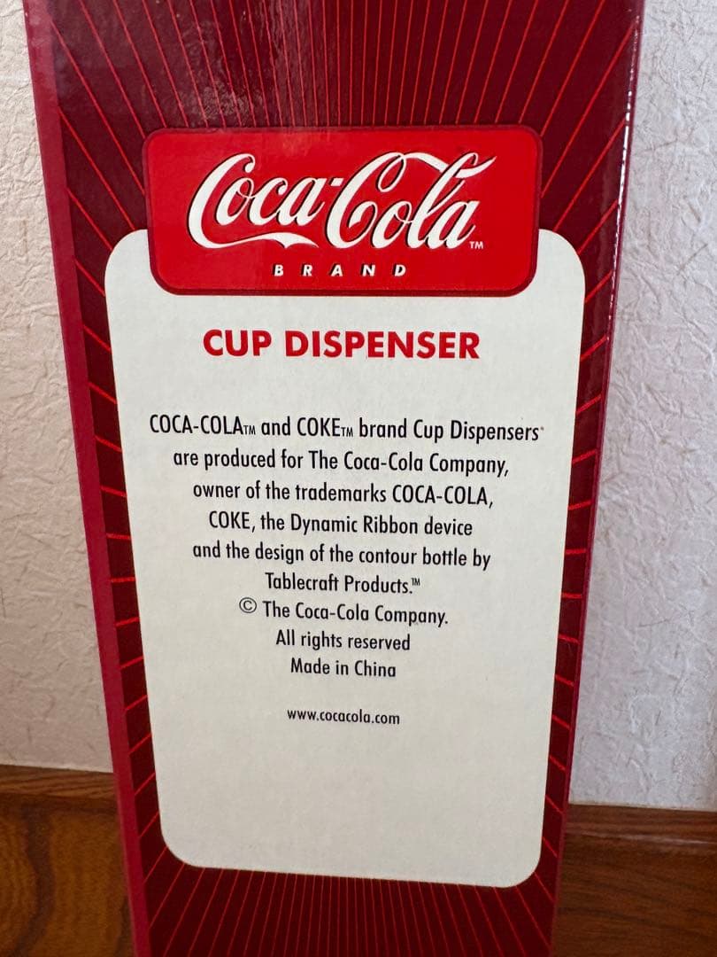 コカコーラ　カップディスペンサー