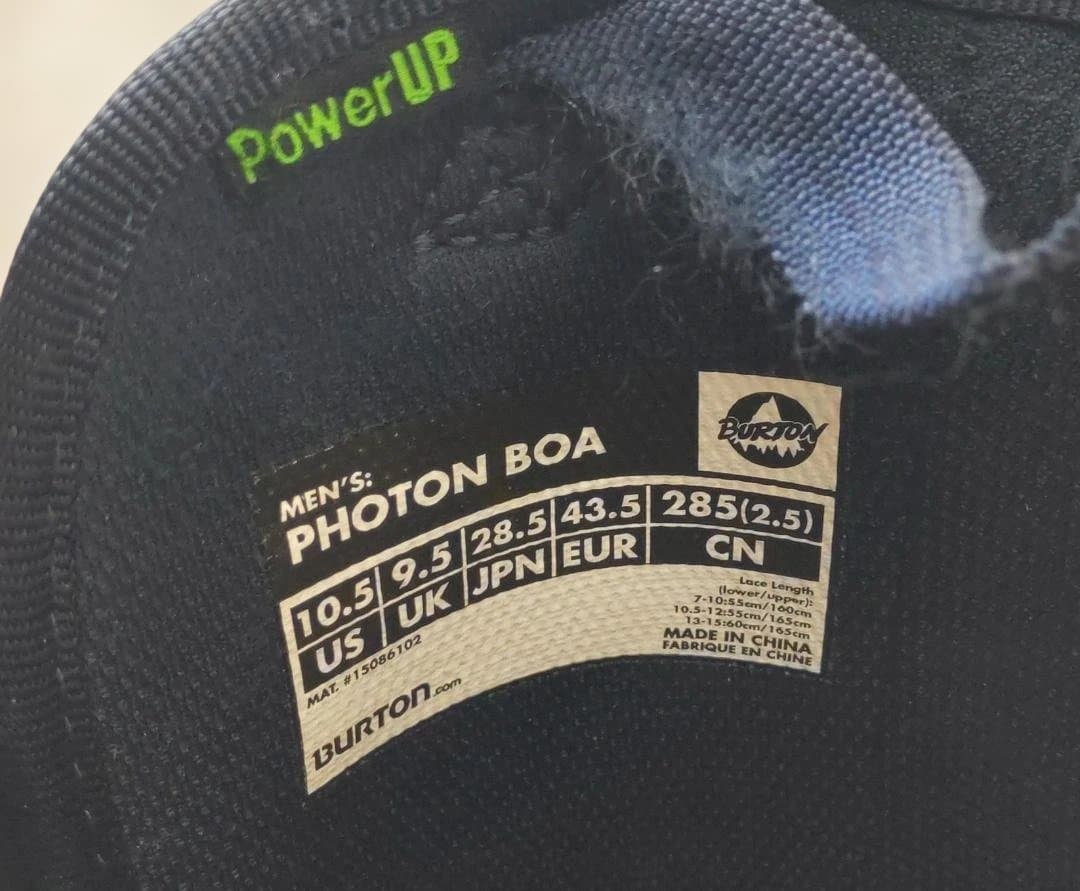 綺麗　28.5CM BURTON PHOTON 　IMPRINT3　マウンテン