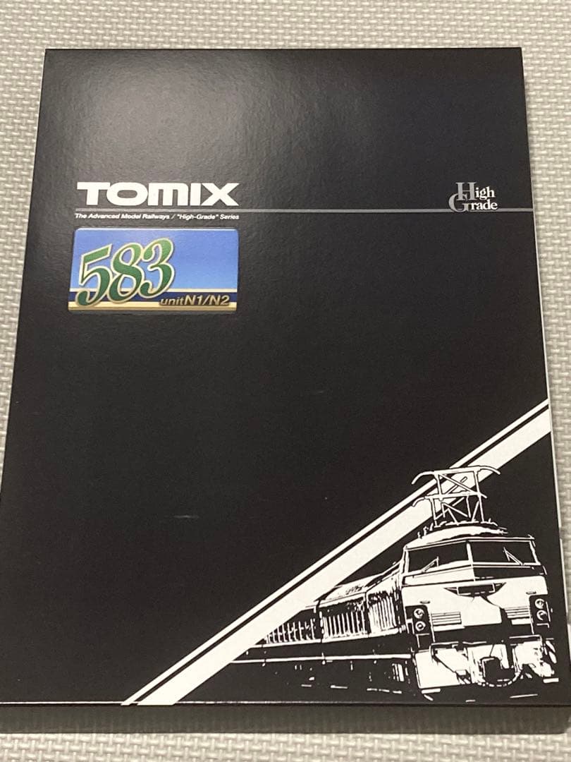 HG TOMIX 98608 583系　N1.N2編成　床下黒色　6両セット