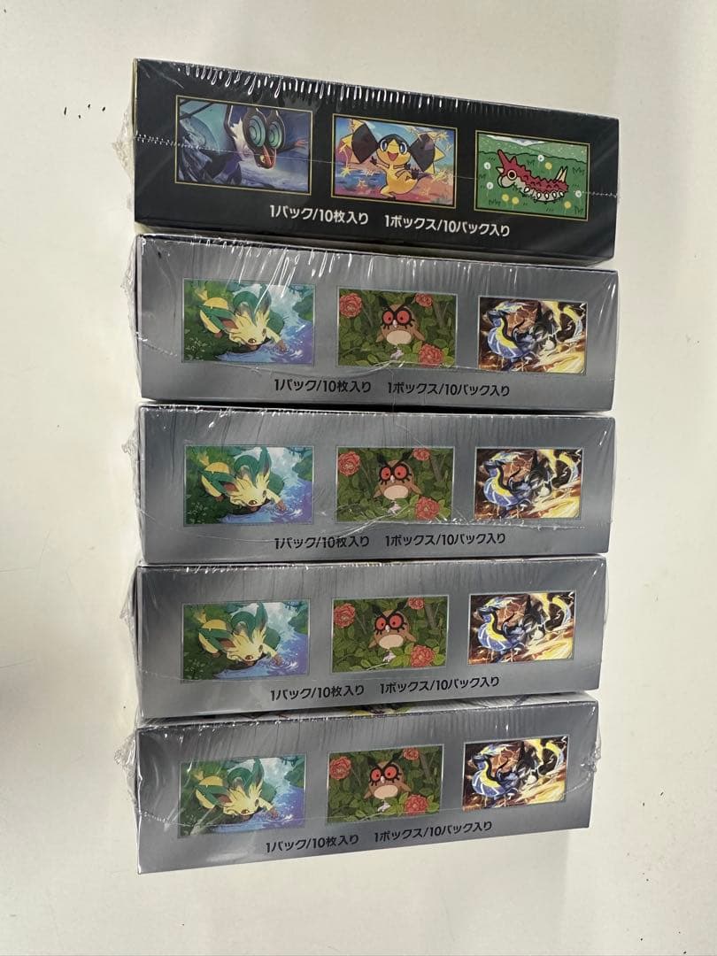 【シュリンク付き】テラスタルフェスex4BOX メガドリームex1計5box