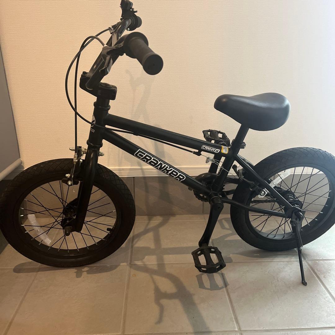 Cranker 16インチBMX自転車 ブラック