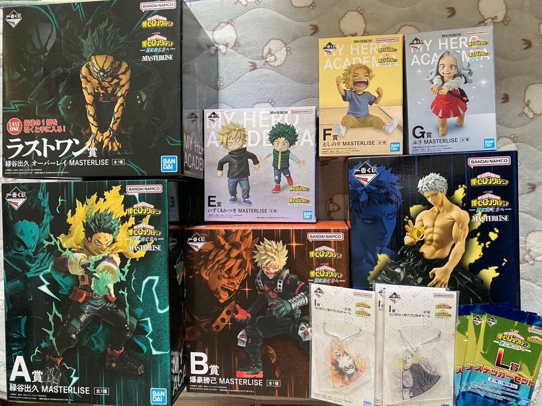 一番くじ　僕のヒーローアカデミア　更に向こうへ　フィギュアセミコンプリート