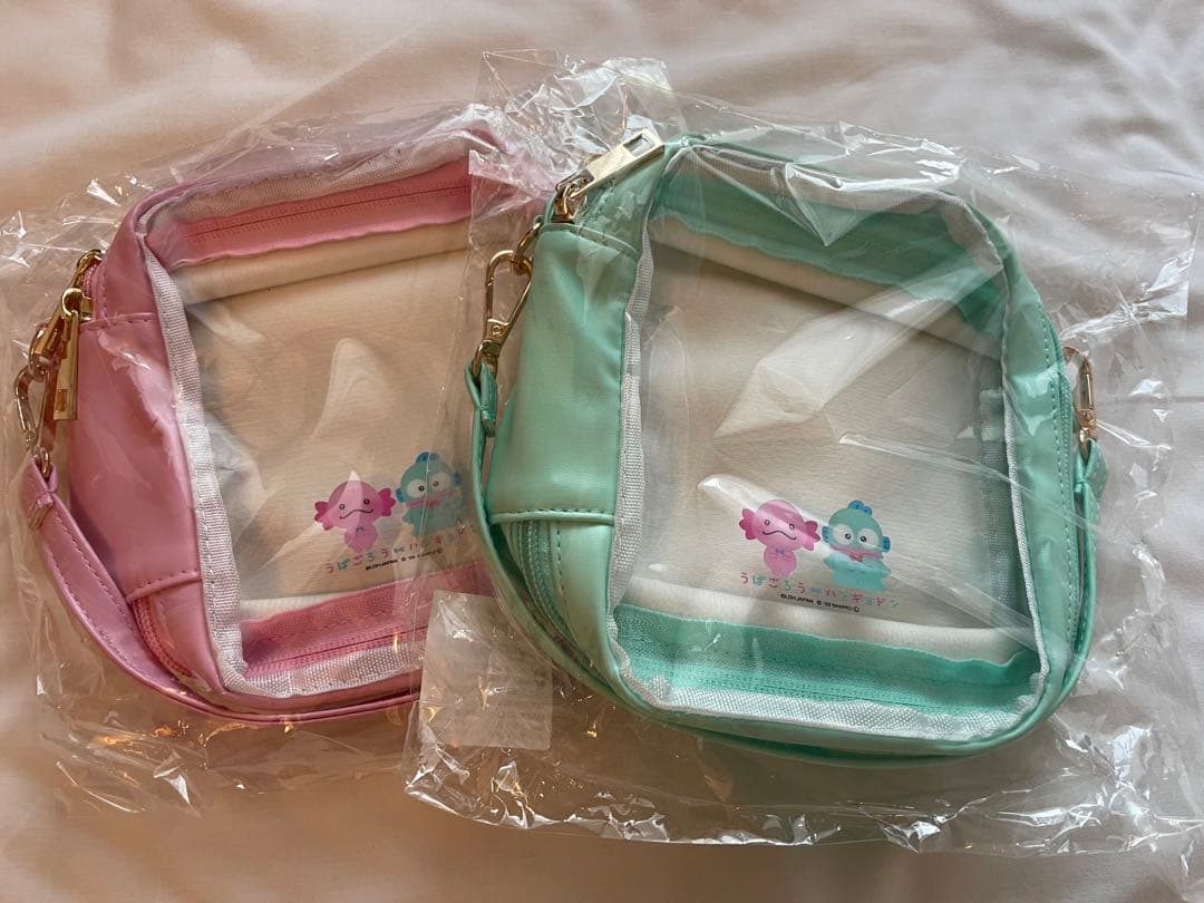 うぱごろう　ハンギョドン　クリアポーチ