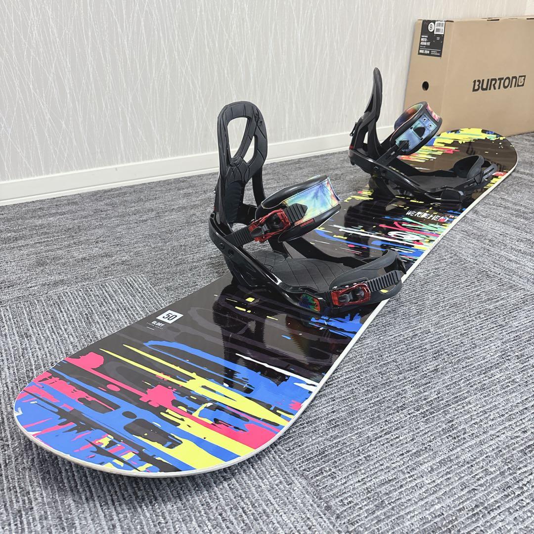 45美品❗️超豪華❗️HEAD×サロモン 初心者用 スノーボードセット★150cm