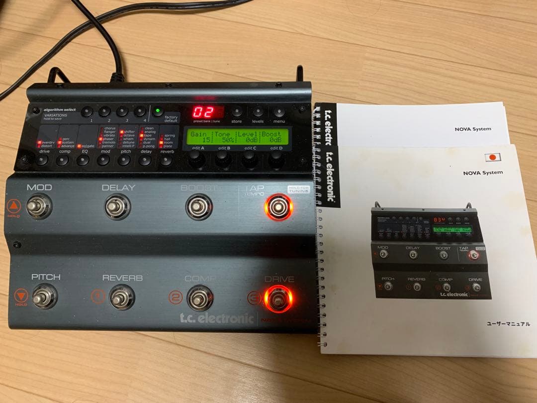 t.c. electronic NOVA System ギターエフェクター