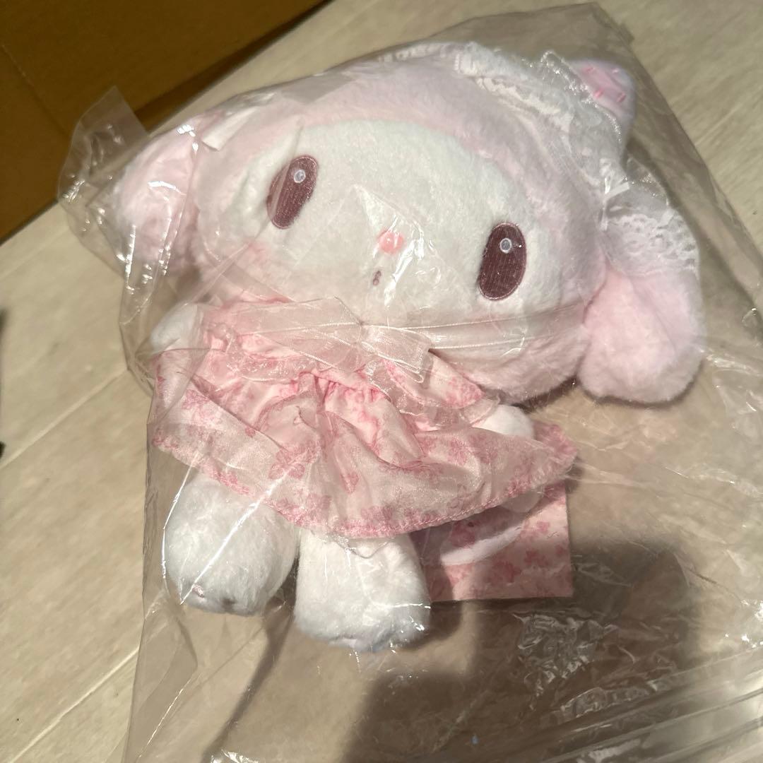 マイメロディ　マイメロ　サンリオ　白いちごのティータイム　ぬいぐるみ　バースデー