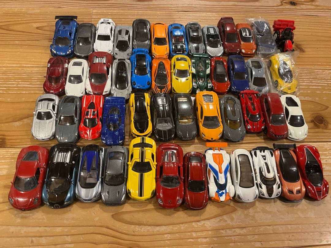スーパーカーまとめ売り49台　トミカとホットウィールのmix