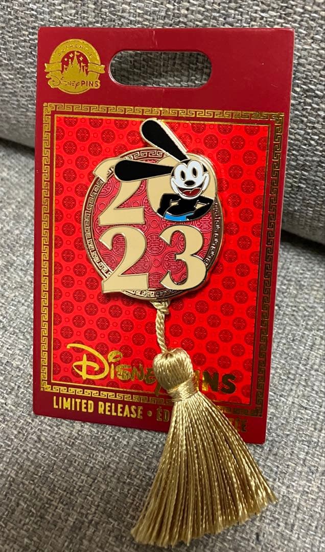 レア 限定 ディズニー ピンバッジ オズワルド 2023 香港 HKDL