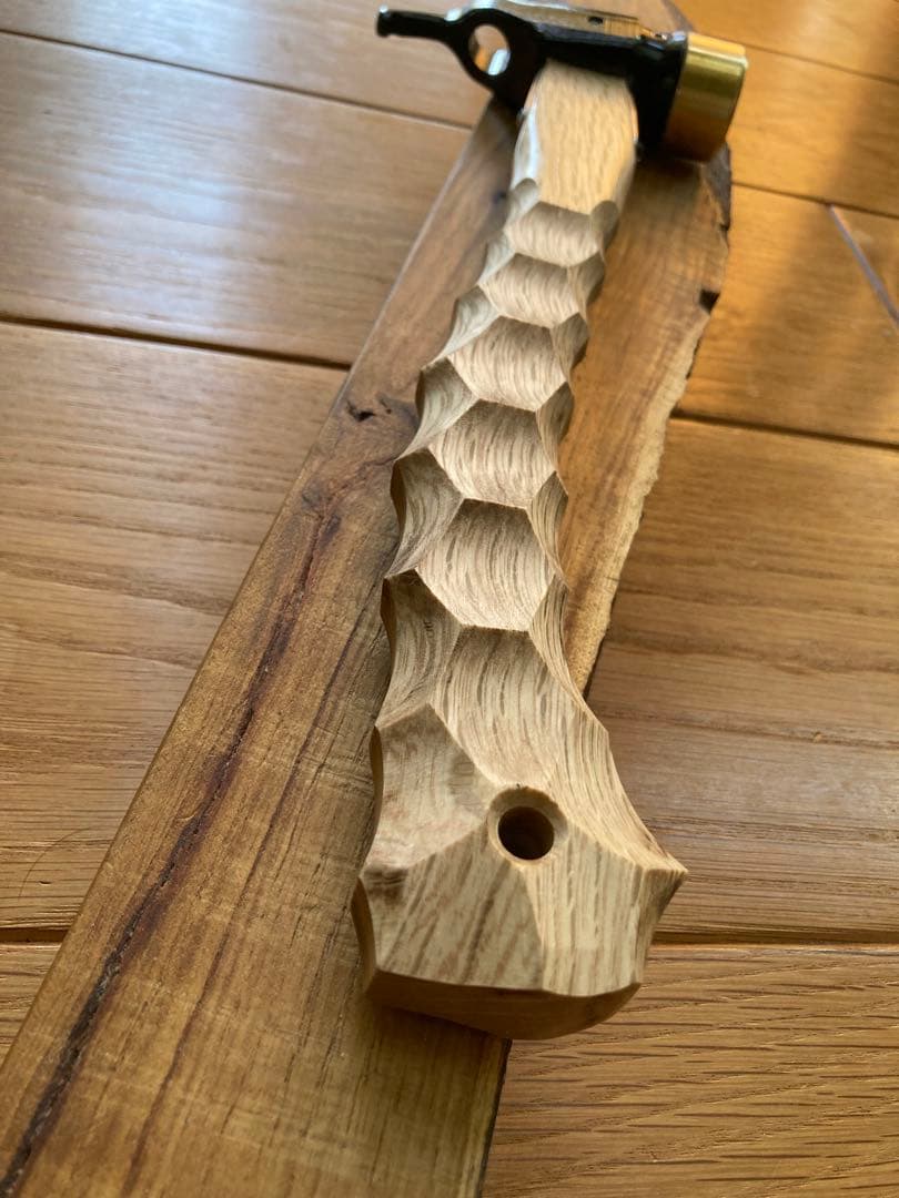 ハンマー　42本目♪∩^ω^∩ 村の鍛冶屋　名栗加工　ハンマー