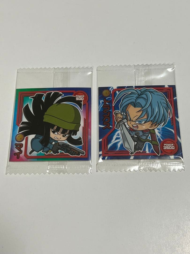 超戦士シールウエハースZ  W-01 W-02 トランクス　マイ　セット