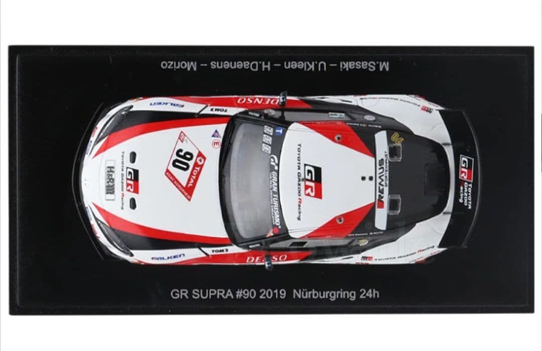 スパーク　トヨタ　GRスープラ　1/43　トヨタガズーレーシング