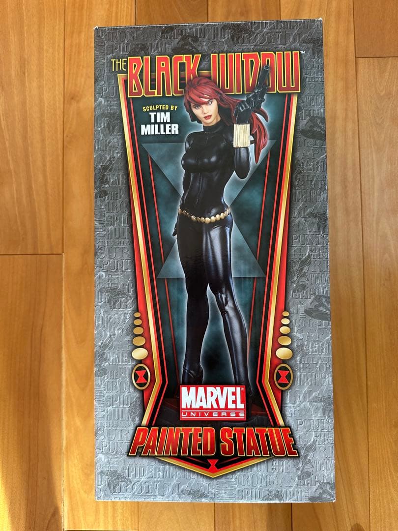 【希少・限定】　MARVEL　マーベル　ボウエン　ブラック・ウィドウ　スタチュー