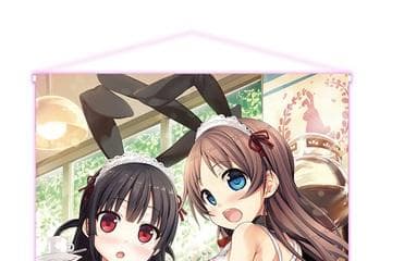 Ｌｏｓｅ　まいてつ＆ものべの ハチロク＆夏葉　B2タペストリー cura