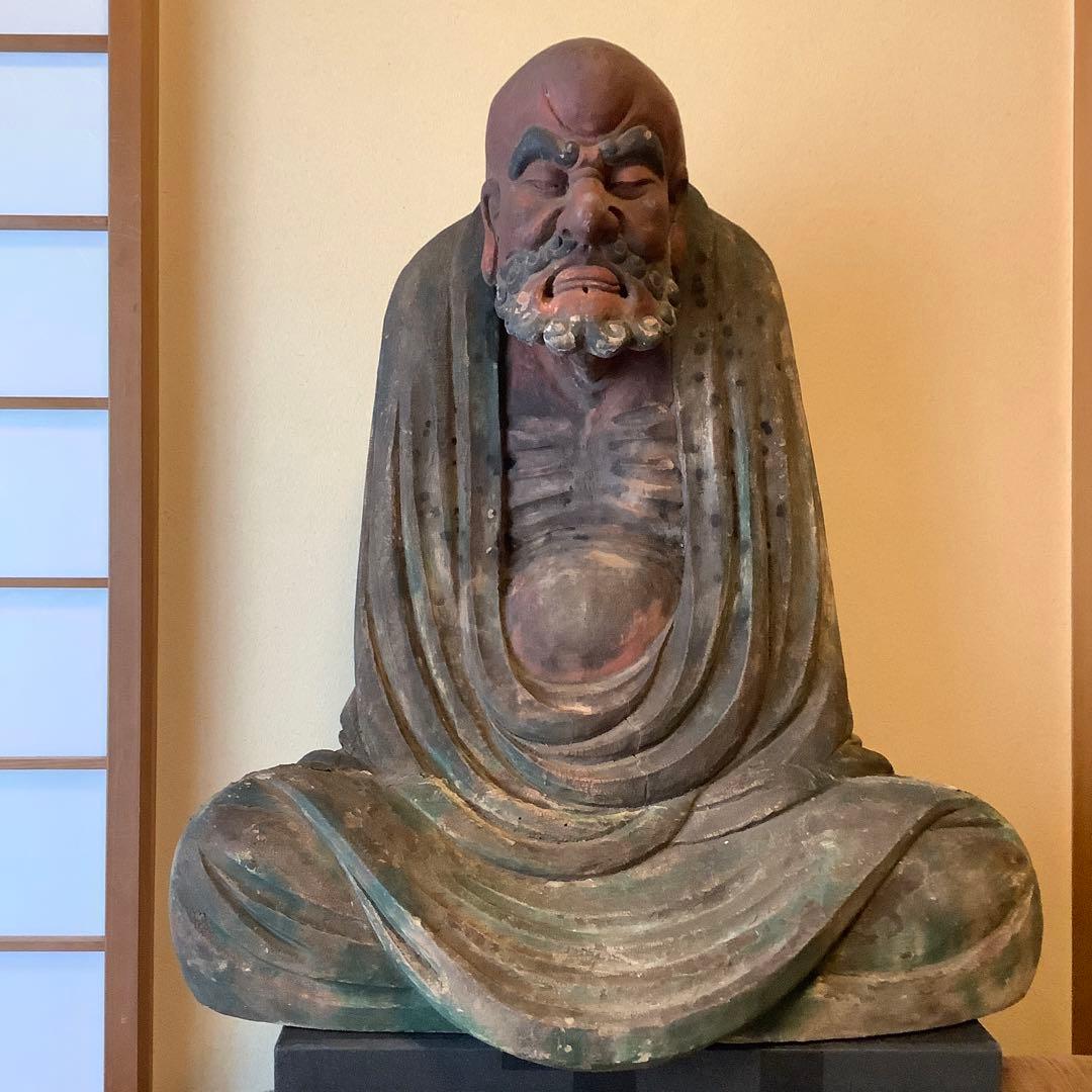 トシアキ様売約keep・中国明代「禅宗開祖・達磨大師」菩提多羅・瞑想・坐禅・悟り