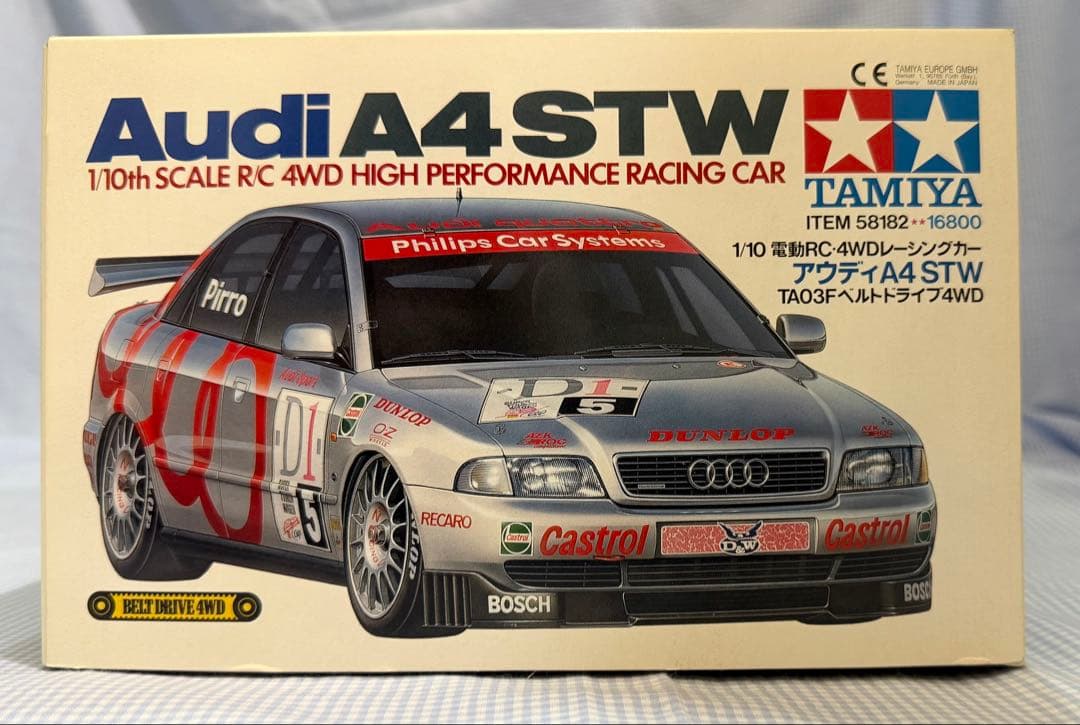 タミヤ★Audi／アウディA4 STW TAO3Fベルトドライブ4WD
