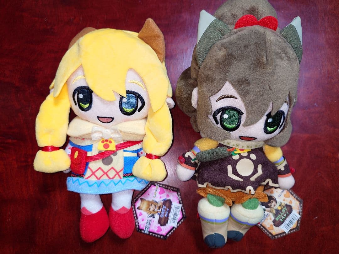 モンハンぬいぐるみ　カティ＆ミルシィ