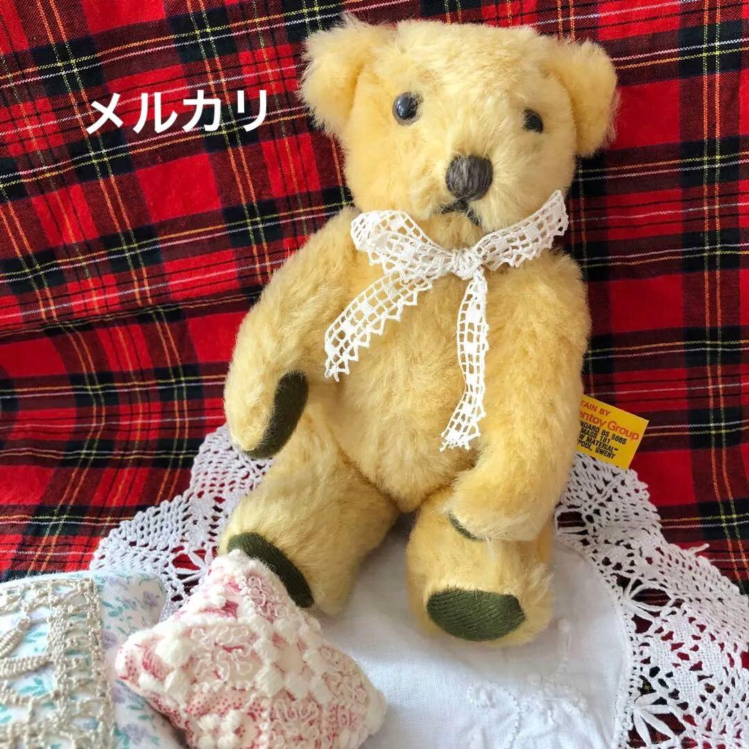 イギリス　1972〜1982年製　ディーンズ社製 小さなテディベア　レア　希少品