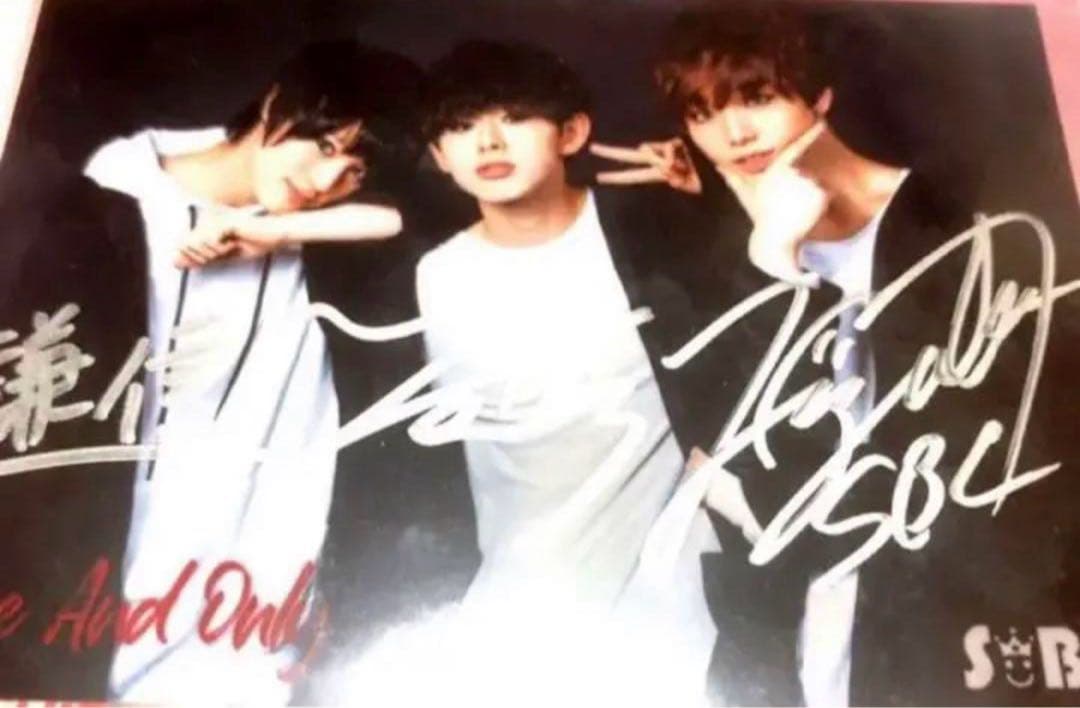 ONEN'ONLYワンエンさとり少年団上村謙信山下永玖高尾颯斗直筆サイン入り写真