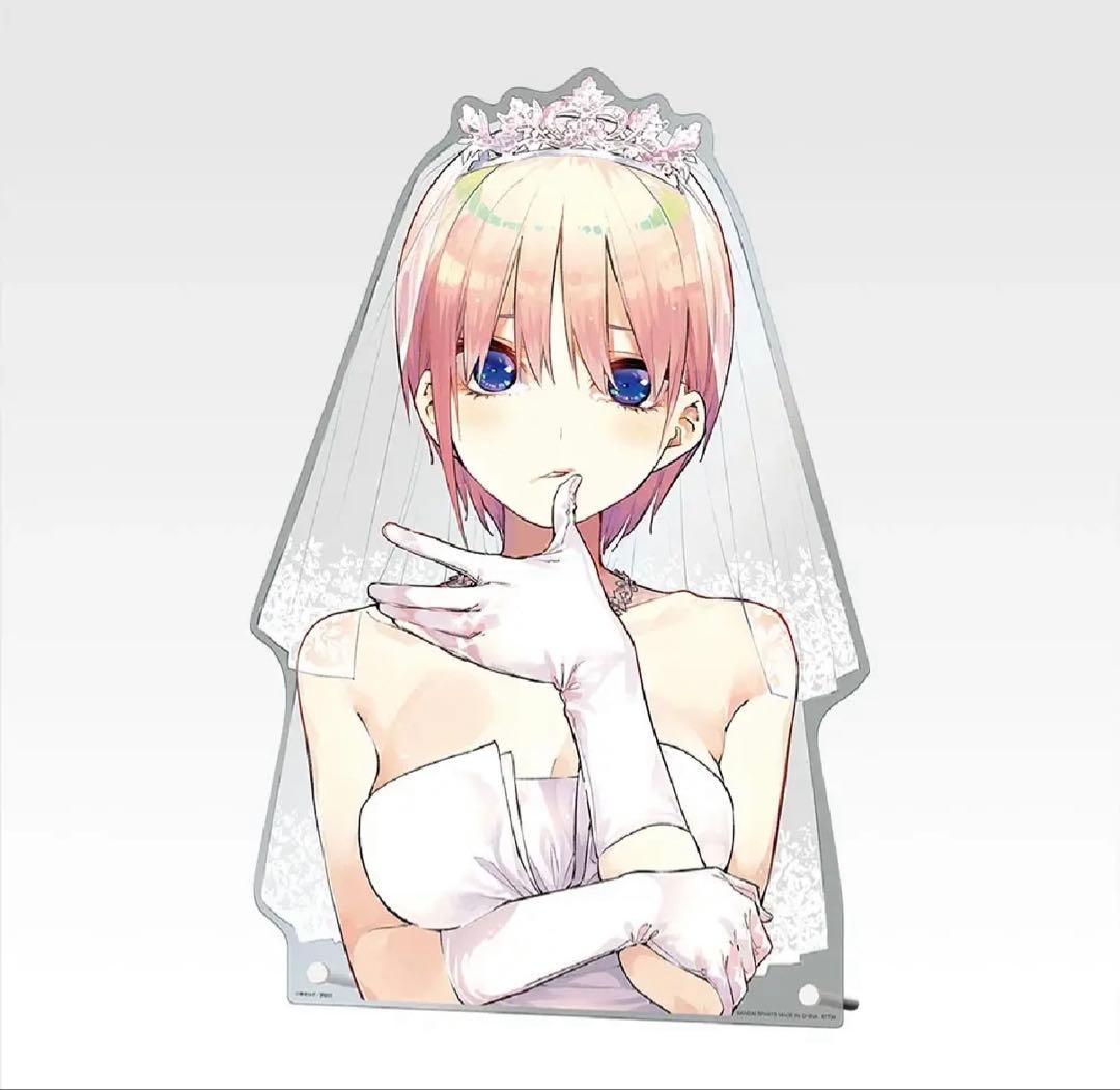 五等分の花嫁 一番くじ　バストアップアクリルボード全種＋ラストワン賞セット