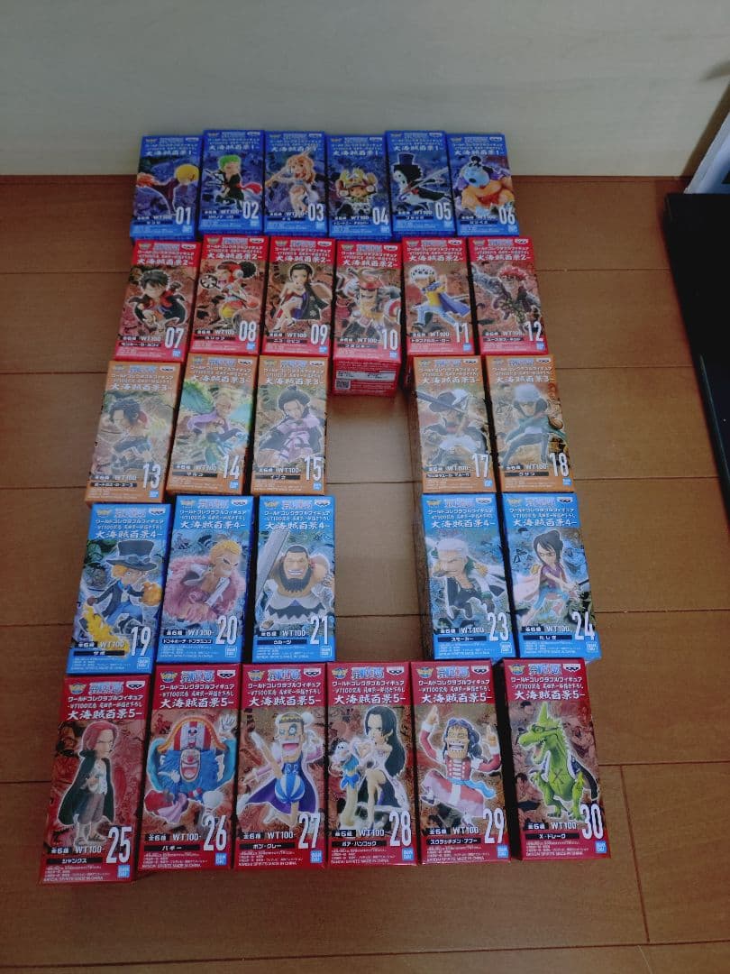 ワンピース フィギュアセット 大海賊百景 ワーコレ 全58体