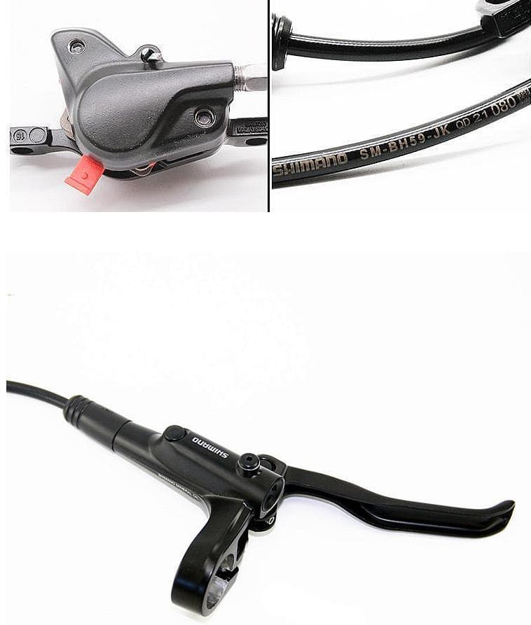 シマノMT200油圧ディスクブレーキ+RT56ローター160mm２枚セット