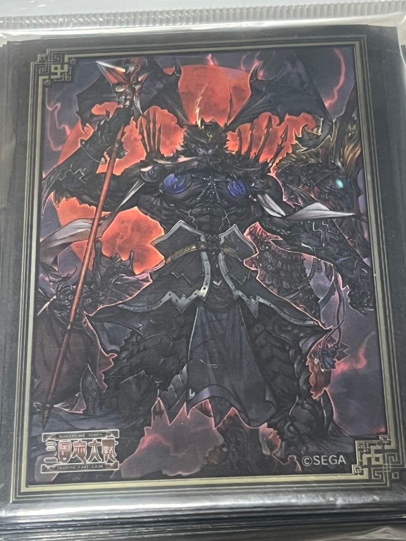 【未開封】三国志大戦tcg 限定スリーブ　呂布