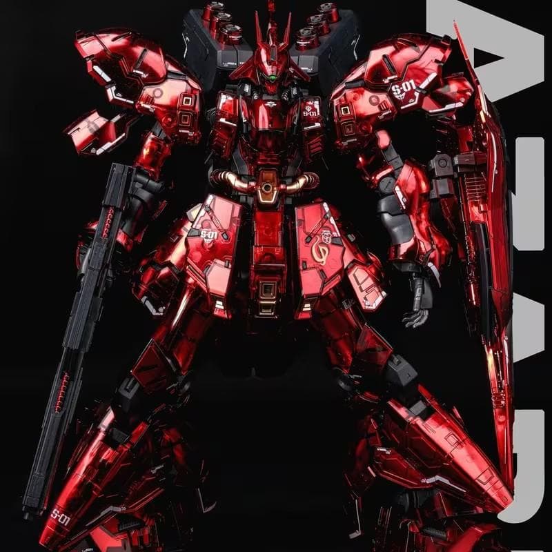 逆襲のシャーで有名なサザビーフィギュアが再現人気アニメ映画νガンダムの宿敵
