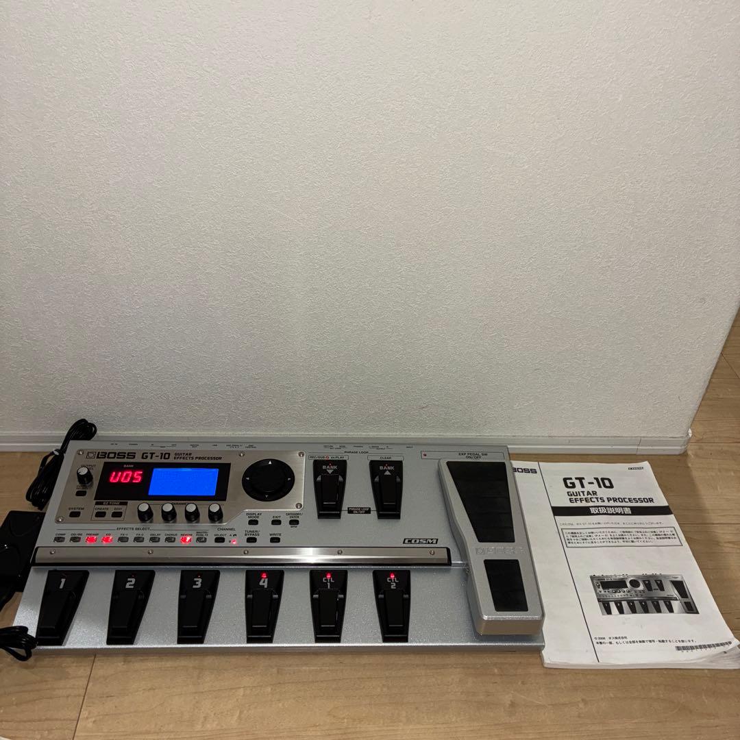 完動品！acアダプターセット　【美品】BOSS GT-10 マルチエフェクター