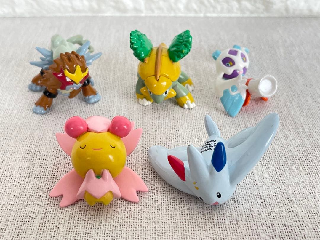 ポケモン　5体　まとめ売り　クリッピングフィギュア　ユキメノコ　トゲキッス　希少