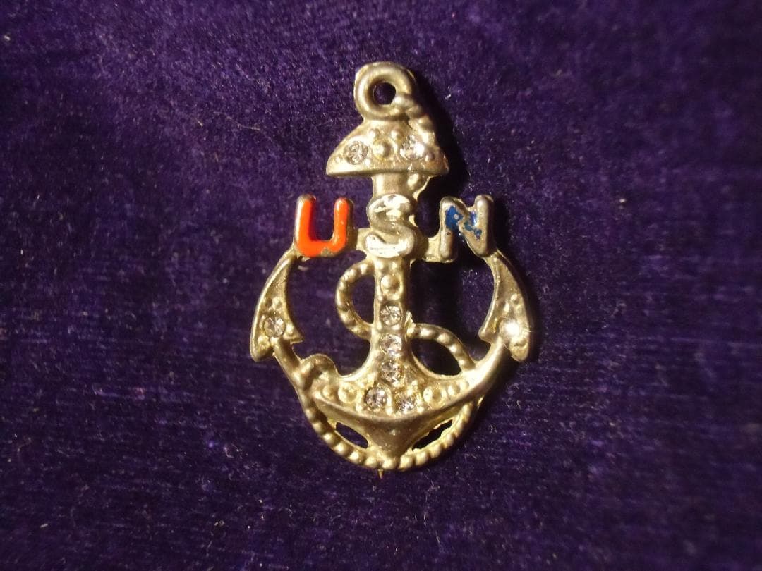 ★１９４０年代＊アメリカ軍＊海軍＊ブローチ（実物）