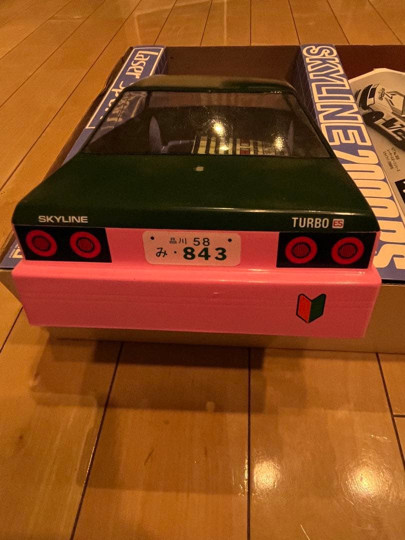 RC 京商レーザースポーツ・スカイライン2000RS未組立キット・当時物