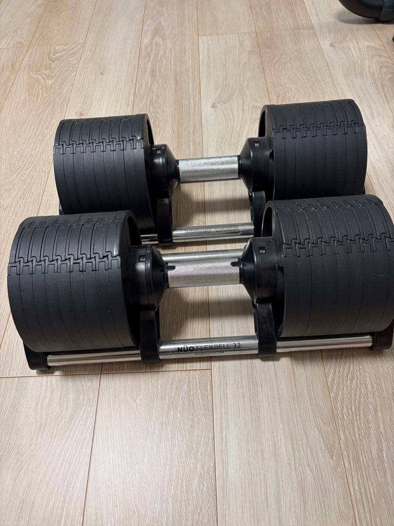 NUO FLEXBELL 32 可変式ダンベル 2個セット／美品／32kg
