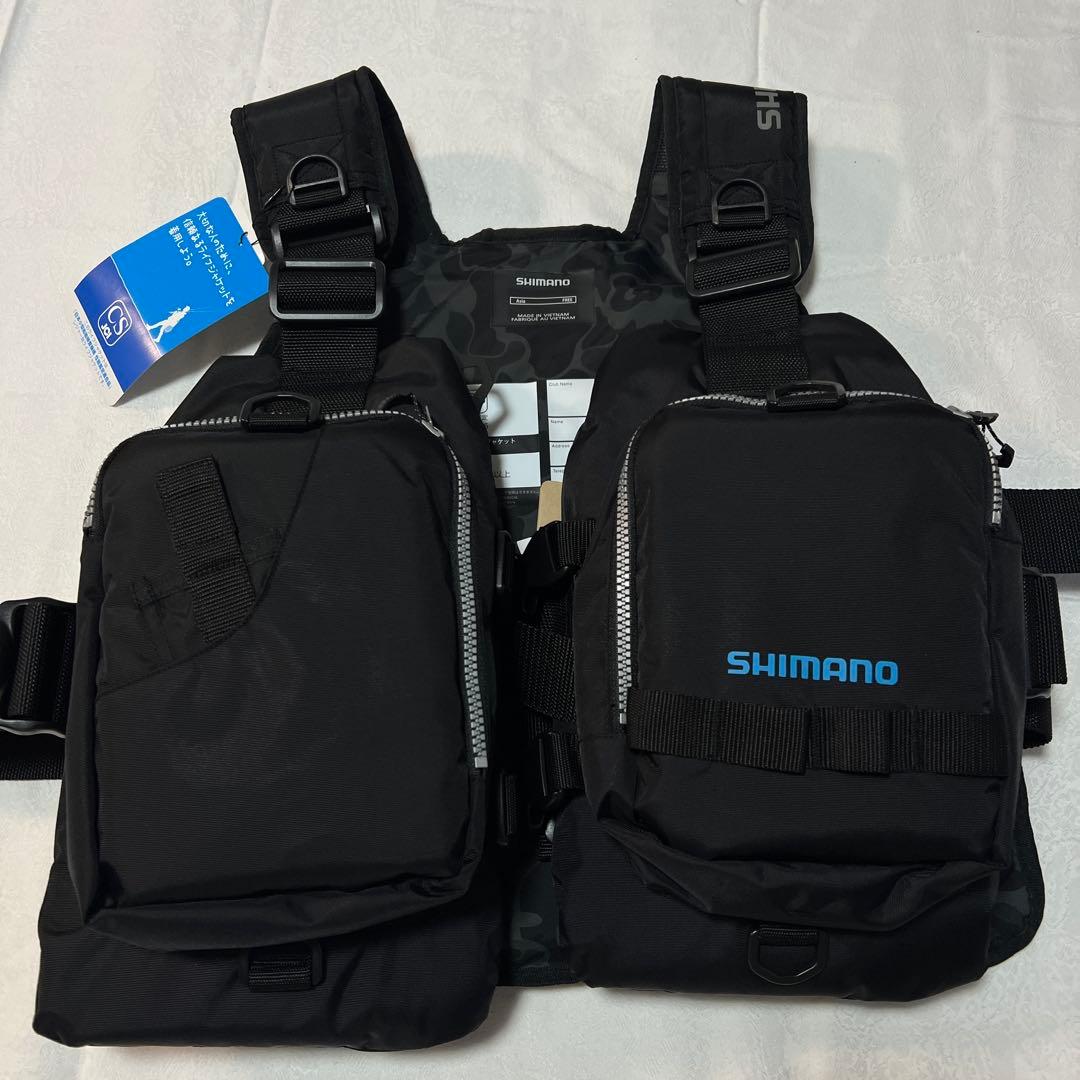 【新品未使用】シマノSHIMANOレジャー用ライフジャケットフローティングベスト