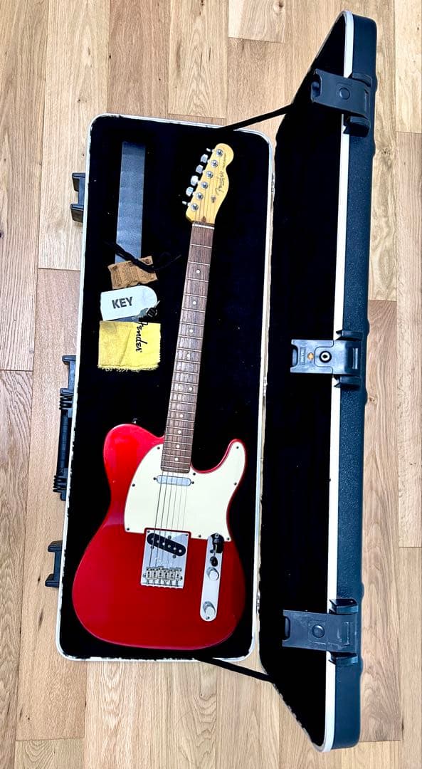 Fender USAテレキャスター レッド