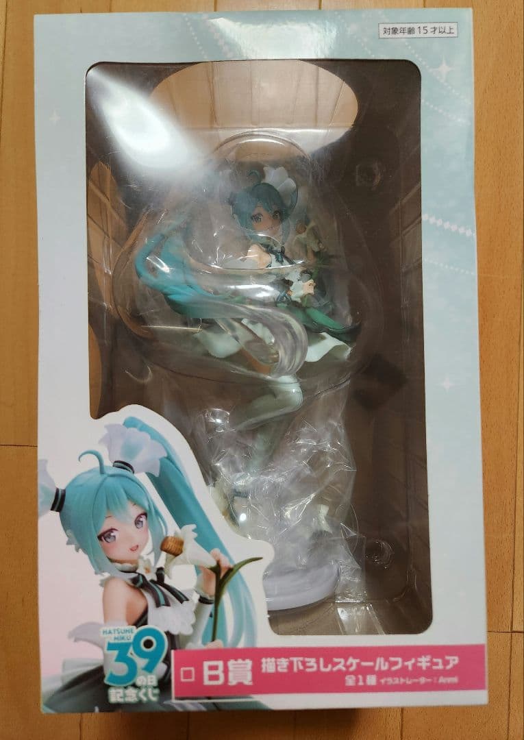 初音ミク 39の日記念くじ B賞 書き下ろしスケール フィギュア