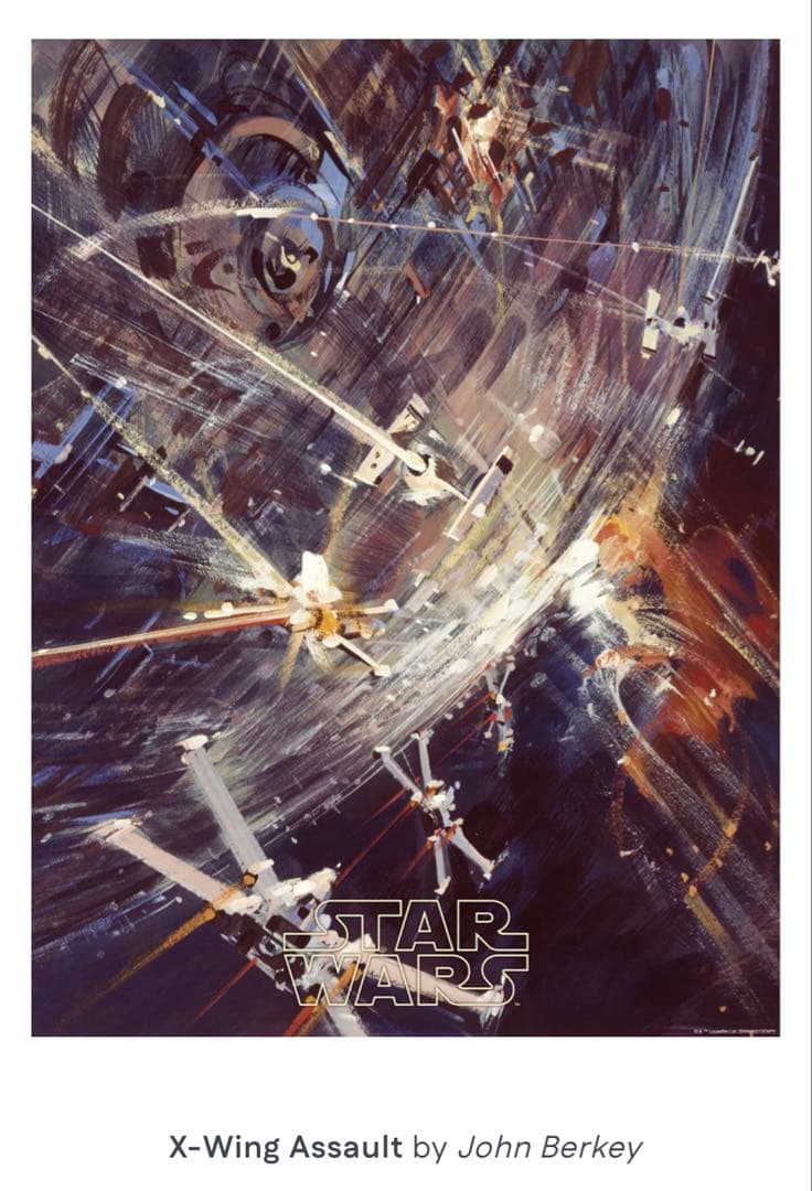 版画 John Berkey by STAR WARS\