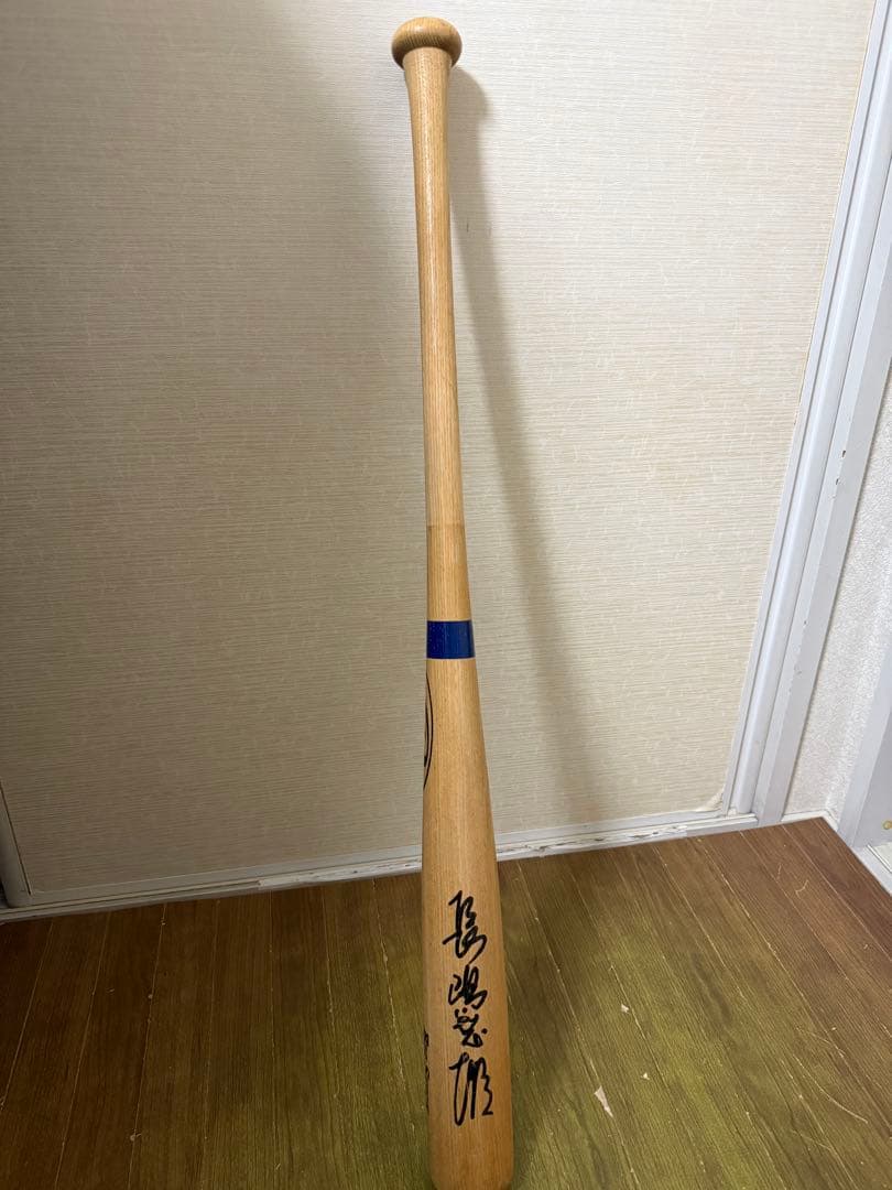 長嶋茂雄直筆サインバット　ローリングス　室内保管