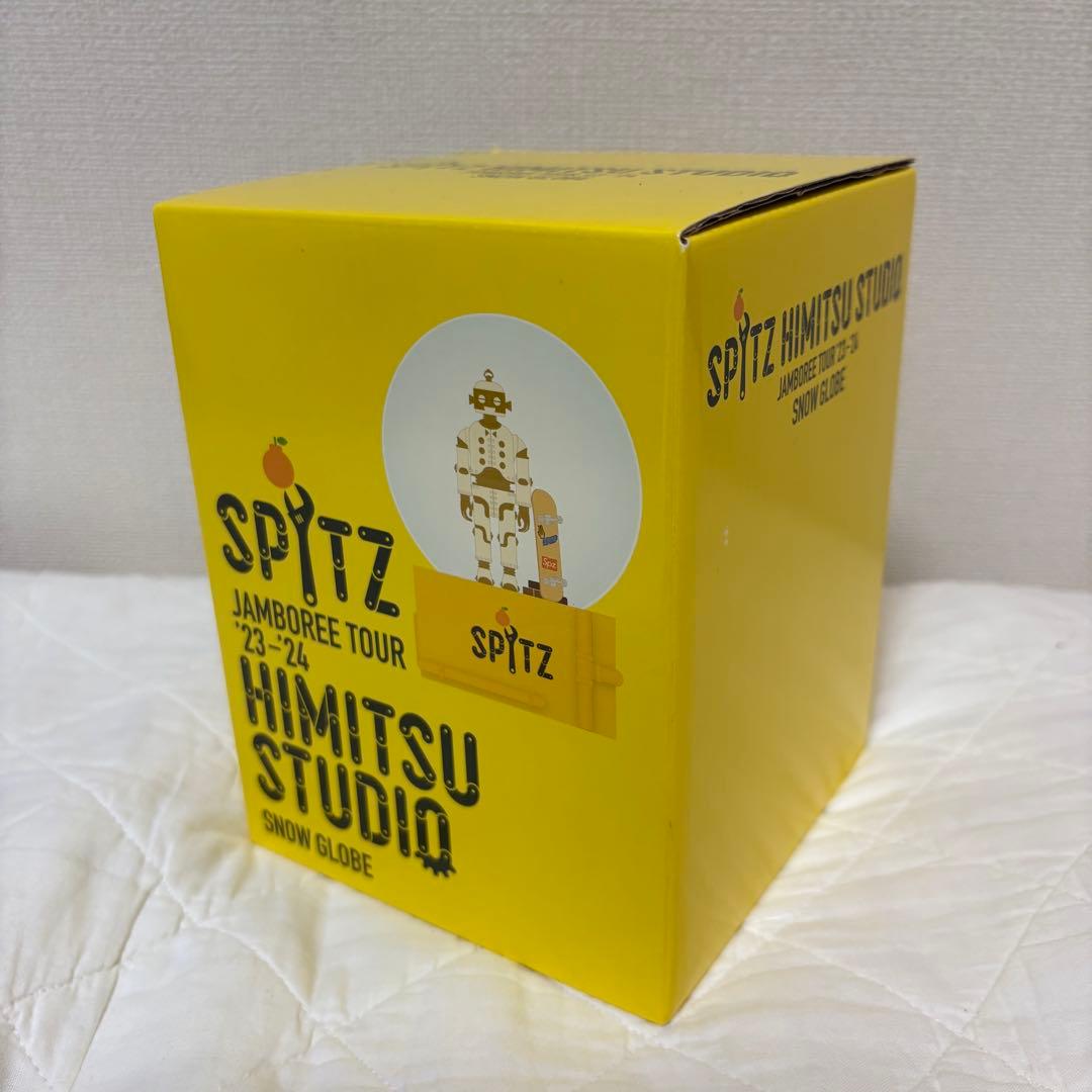 ♦︎新品未使用品♦︎スピッツ♦︎ツアーひみつスタジオツアーのi-Oくんスノーグローブ♦︎