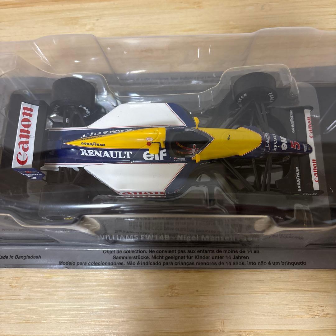 ビッグスケールF1コレクション 32号ウィリアムズFW14Bナイジェル・マンセル