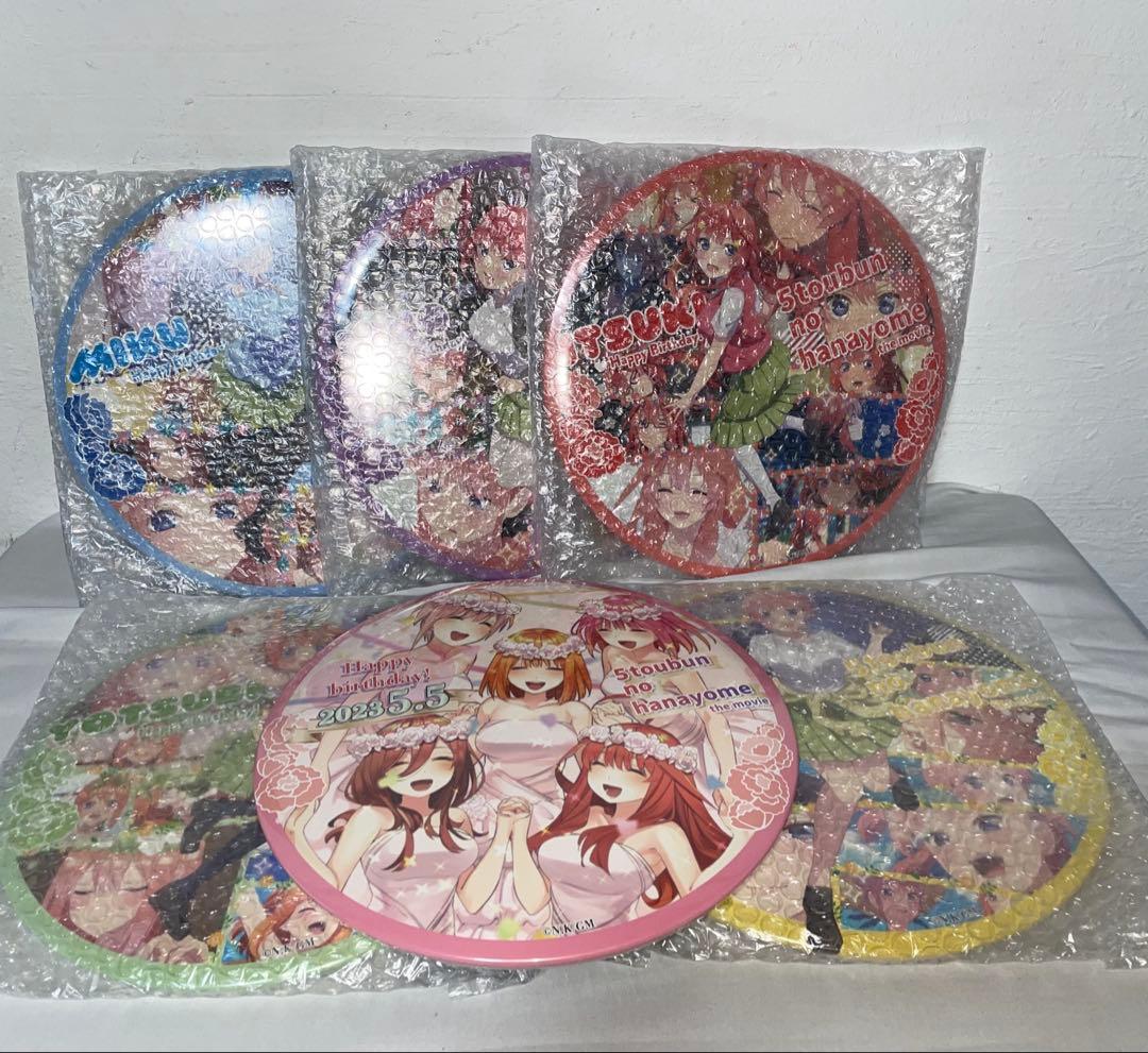 映画「五等分の花嫁」メモリアル缶バッジ コンプリートBOX