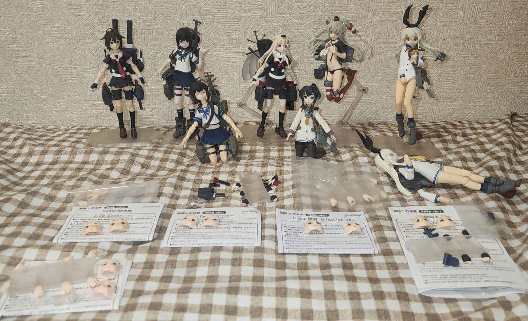 艦これ figma 時雨 夕立 天津風等8体セット まとめ売り
