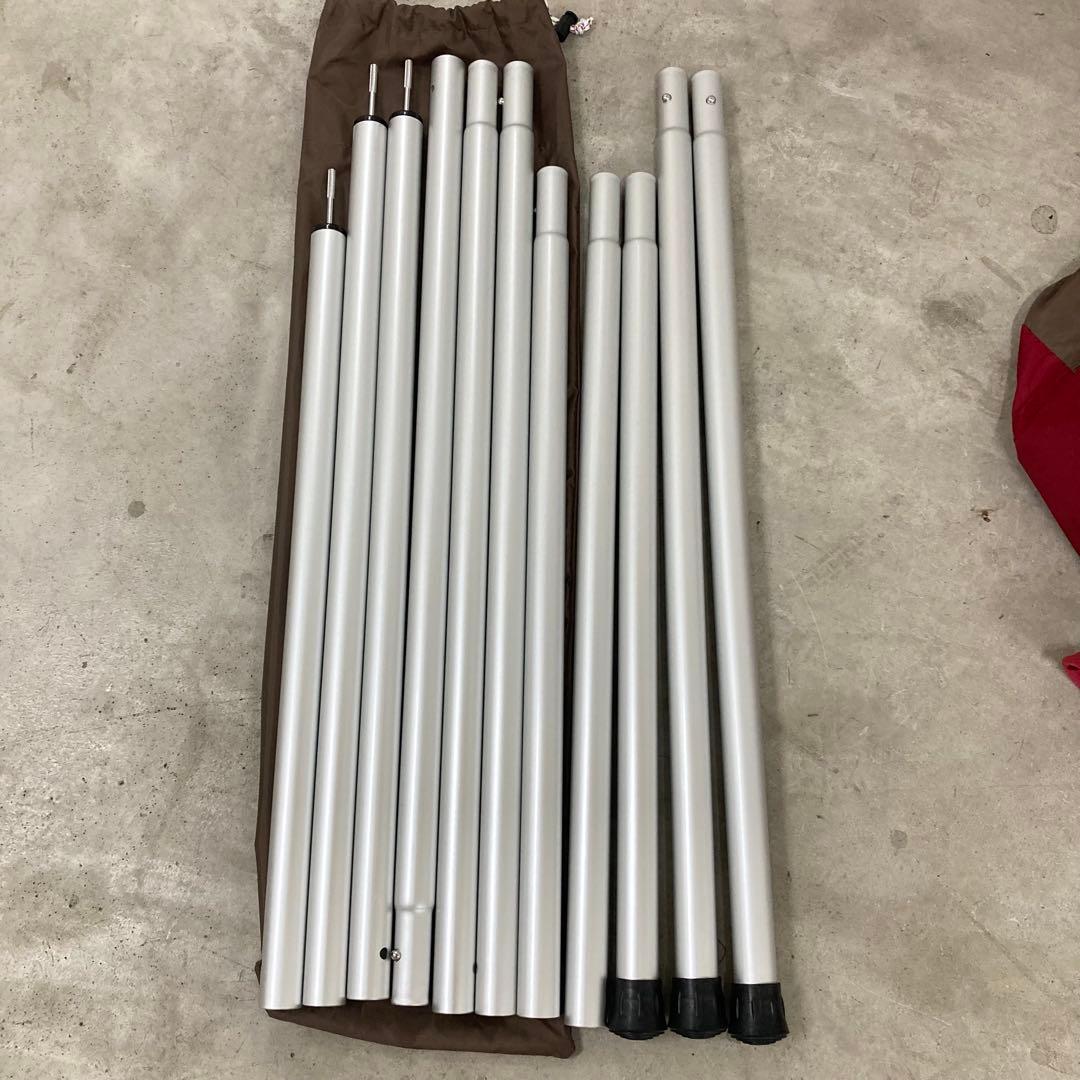 未使用　スノーピーク ウイングポール 280cm 240cm セット