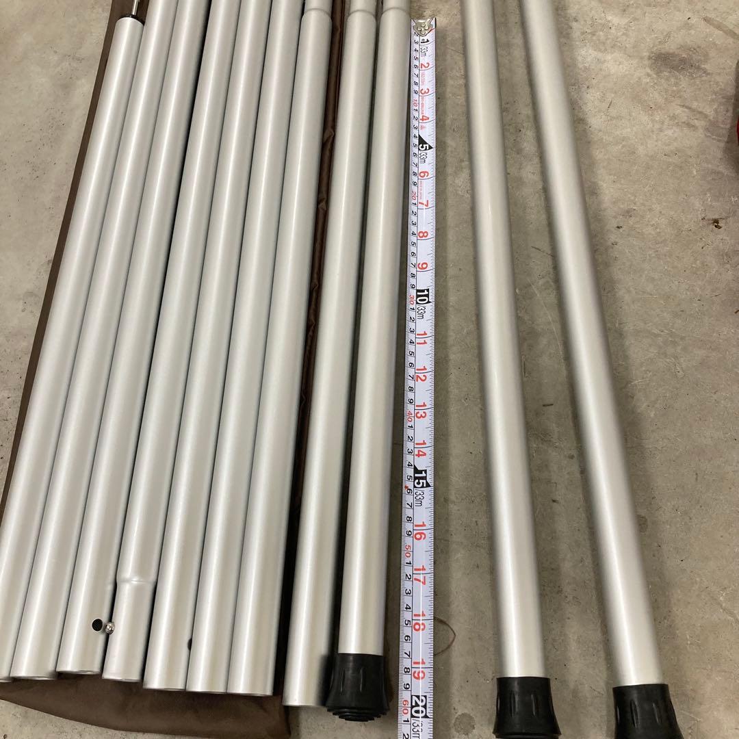未使用　スノーピーク ウイングポール 280cm 240cm セット