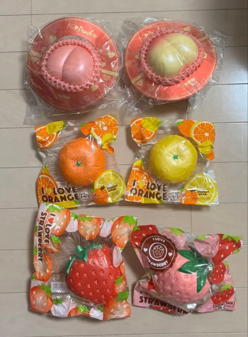 ブルーム スクイーズ アイラブピーチ アイラブオレンジ アイラブストロベリー