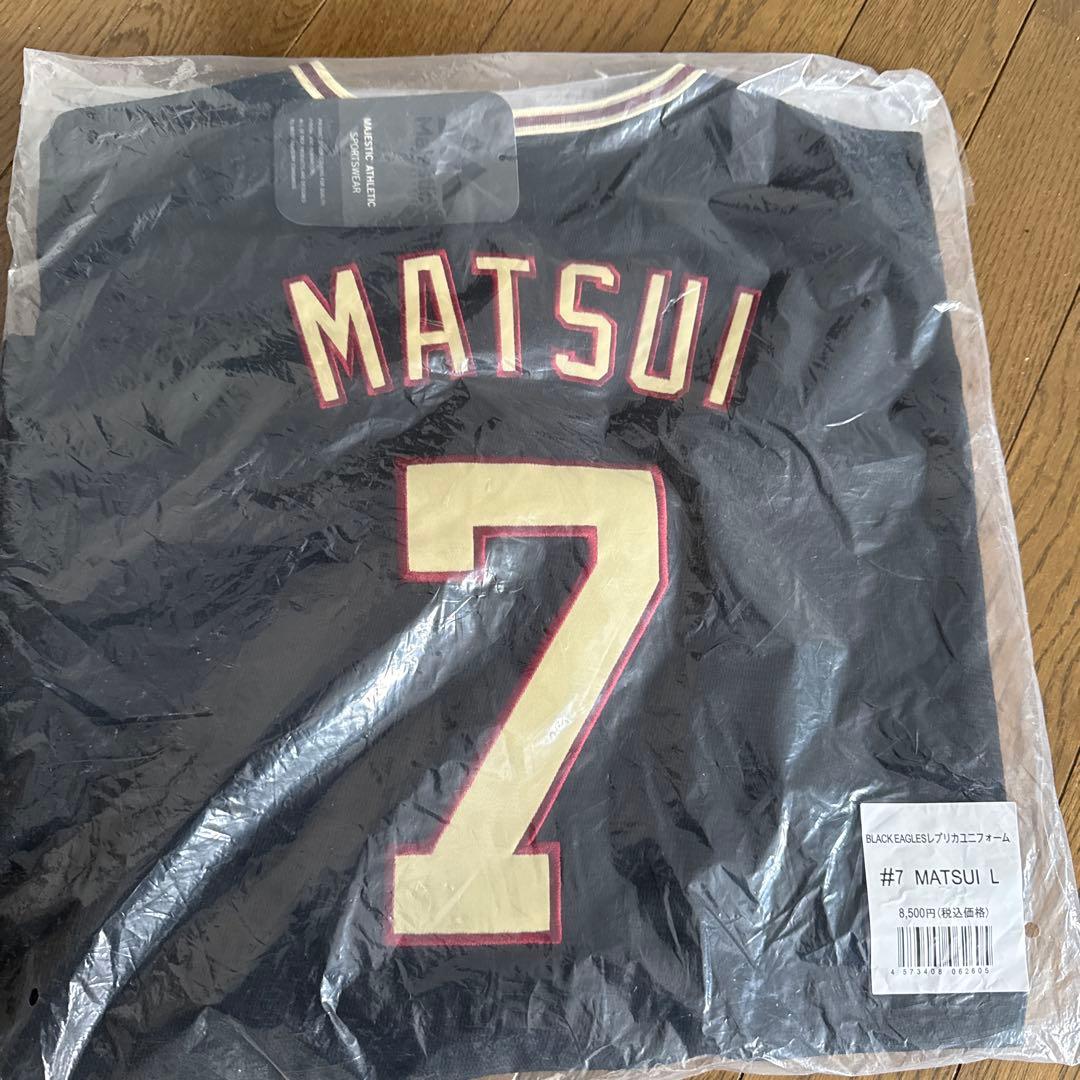 BLACK EAGLES MATSUI #7 ユニフォーム Lサイズ